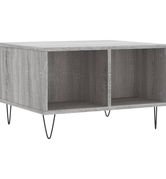 Couchtisch Grau Sonoma 60x50x36,5 cm Holzwerkstoff