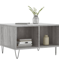 Couchtisch Grau Sonoma 60x50x36,5 cm Holzwerkstoff