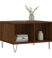 Couchtisch Braun Eichen-Optik 60x50x36,5 cm Holzwerkstoff