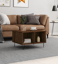 Couchtisch Braun Eichen-Optik 60x50x36,5 cm Holzwerkstoff