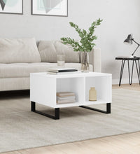 Couchtisch Weiß 60x50x36,5 cm Holzwerkstoff