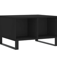 Couchtisch Schwarz 60x50x36,5 cm Holzwerkstoff