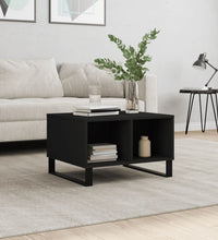 Couchtisch Schwarz 60x50x36,5 cm Holzwerkstoff