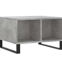 Couchtisch Betongrau 60x50x36,5 cm Holzwerkstoff