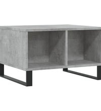 Couchtisch Betongrau 60x50x36,5 cm Holzwerkstoff