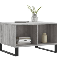 Couchtisch Grau Sonoma 60x50x36,5 cm Holzwerkstoff