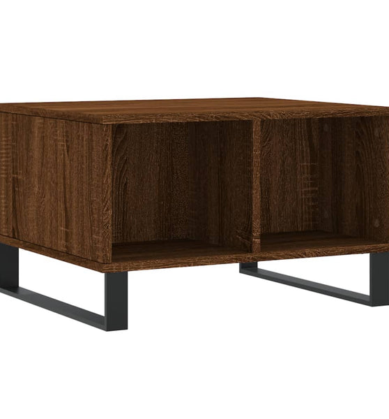 Couchtisch Braun Eichen-Optik 60x50x36,5 cm Holzwerkstoff