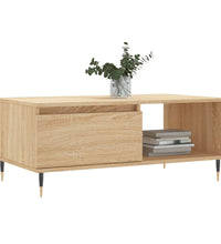 Couchtisch Sonoma-Eiche 90x50x36,5 cm Holzwerkstoff