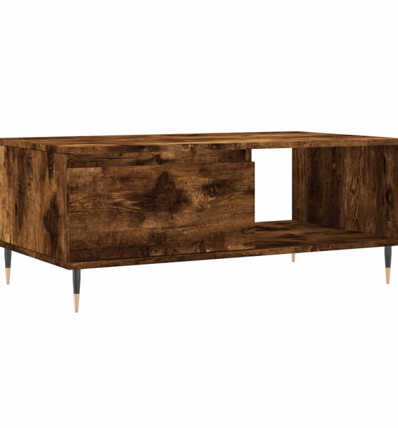 Couchtisch Räuchereiche 90x50x36,5 cm Holzwerkstoff