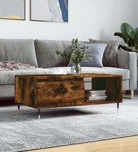 Couchtisch Räuchereiche 90x50x36,5 cm Holzwerkstoff