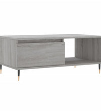 Couchtisch Grau Sonoma 90x50x36,5 cm Holzwerkstoff