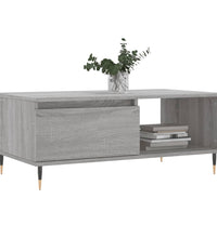 Couchtisch Grau Sonoma 90x50x36,5 cm Holzwerkstoff