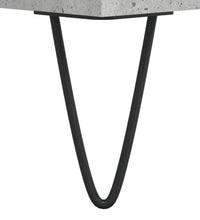 Couchtisch Betongrau 90x50x36,5 cm Holzwerkstoff