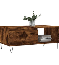 Couchtisch Räuchereiche 90x50x36,5 cm Holzwerkstoff