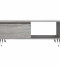 Couchtisch Grau Sonoma 90x50x36,5 cm Holzwerkstoff