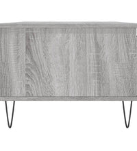 Couchtisch Grau Sonoma 90x50x36,5 cm Holzwerkstoff