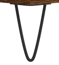 Couchtisch Braun Eichen-Optik 90x50x36,5 cm Holzwerkstoff