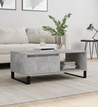 Couchtisch Betongrau 90x50x36,5 cm Holzwerkstoff