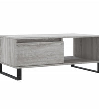 Couchtisch Grau Sonoma 90x50x36,5 cm Holzwerkstoff