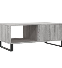 Couchtisch Grau Sonoma 90x50x36,5 cm Holzwerkstoff