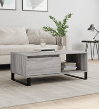 Couchtisch Grau Sonoma 90x50x36,5 cm Holzwerkstoff