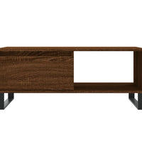 Couchtisch Braun Eichen-Optik 90x50x36,5 cm Holzwerkstoff