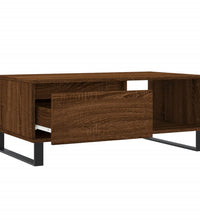 Couchtisch Braun Eichen-Optik 90x50x36,5 cm Holzwerkstoff