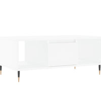 Couchtisch Weiß 90x50x36,5 cm Holzwerkstoff