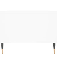 Couchtisch Weiß 90x50x36,5 cm Holzwerkstoff