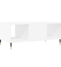 Couchtisch Weiß 90x50x36,5 cm Holzwerkstoff