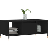 Couchtisch Schwarz 90x50x36,5 cm Holzwerkstoff