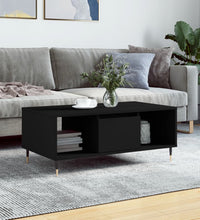 Couchtisch Schwarz 90x50x36,5 cm Holzwerkstoff