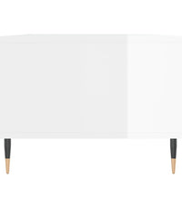 Couchtisch Hochglanz-Weiß 90x50x36,5 cm Holzwerkstoff