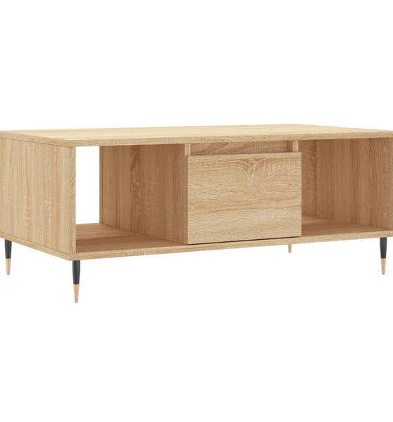 Couchtisch Sonoma-Eiche 90x50x36,5 cm Holzwerkstoff