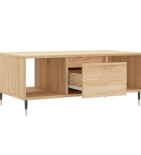 Couchtisch Sonoma-Eiche 90x50x36,5 cm Holzwerkstoff