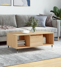 Couchtisch Sonoma-Eiche 90x50x36,5 cm Holzwerkstoff