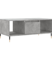 Couchtisch Betongrau 90x50x36,5 cm Holzwerkstoff