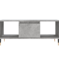 Couchtisch Betongrau 90x50x36,5 cm Holzwerkstoff