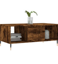 Couchtisch Räuchereiche 90x50x36,5 cm Holzwerkstoff