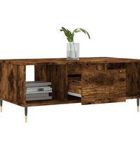 Couchtisch Räuchereiche 90x50x36,5 cm Holzwerkstoff