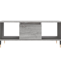 Couchtisch Grau Sonoma 90x50x36,5 cm Holzwerkstoff