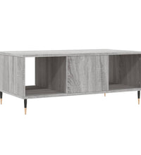 Couchtisch Grau Sonoma 90x50x36,5 cm Holzwerkstoff