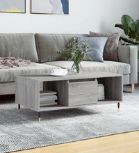 Couchtisch Grau Sonoma 90x50x36,5 cm Holzwerkstoff