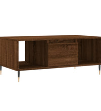 Couchtisch Braun Eichen-Optik 90x50x36,5 cm Holzwerkstoff