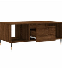 Couchtisch Braun Eichen-Optik 90x50x36,5 cm Holzwerkstoff