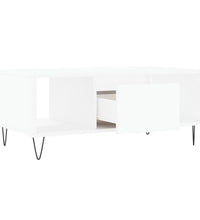 Couchtisch Weiß 90x50x36,5 cm Holzwerkstoff