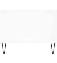 Couchtisch Weiß 90x50x36,5 cm Holzwerkstoff