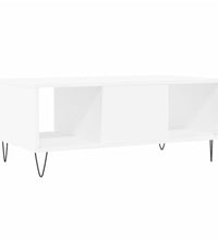 Couchtisch Weiß 90x50x36,5 cm Holzwerkstoff