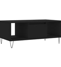 Couchtisch Schwarz 90x50x36,5 cm Holzwerkstoff