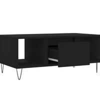 Couchtisch Schwarz 90x50x36,5 cm Holzwerkstoff